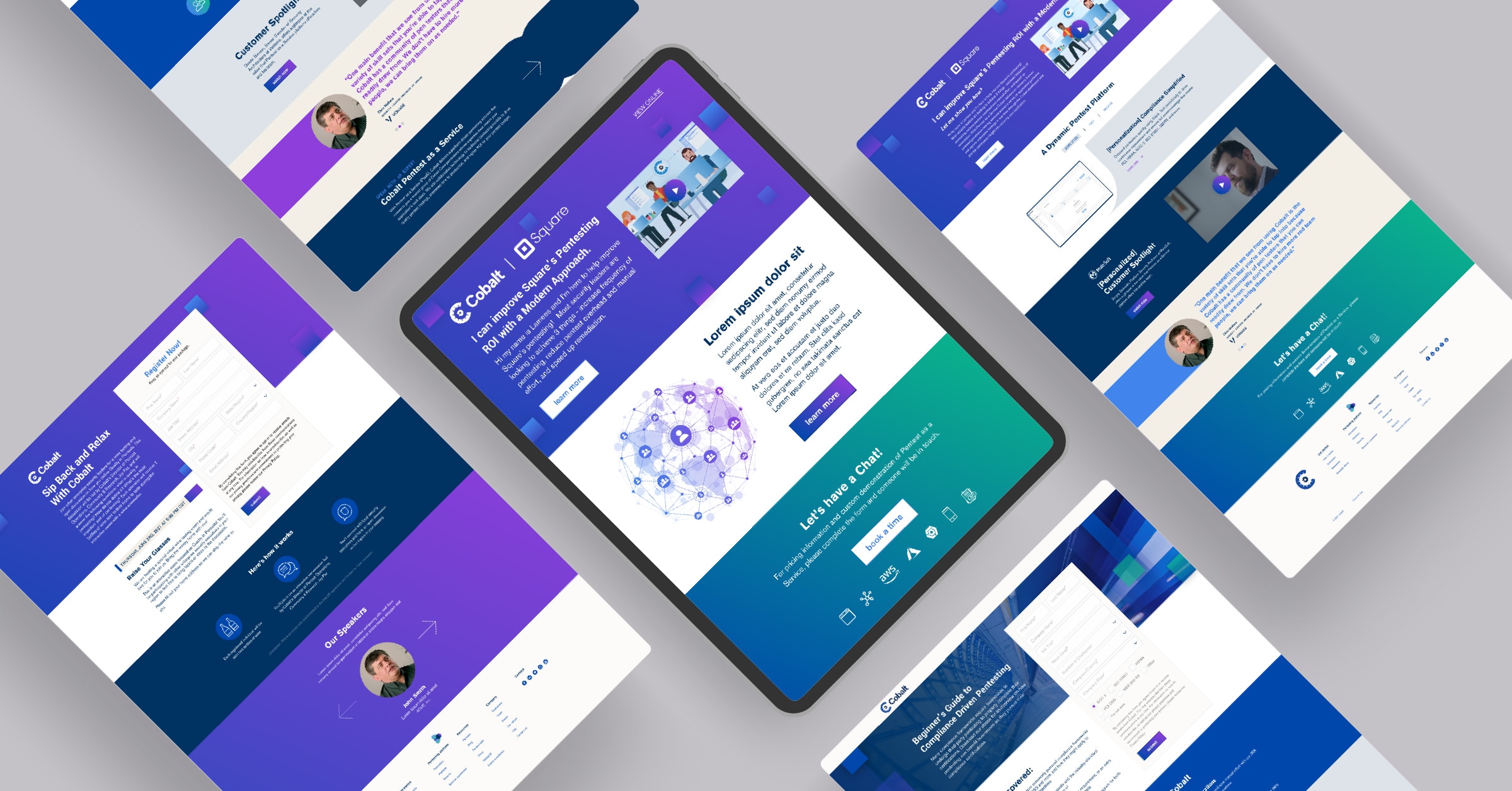 Cobalt Email Template Designs
