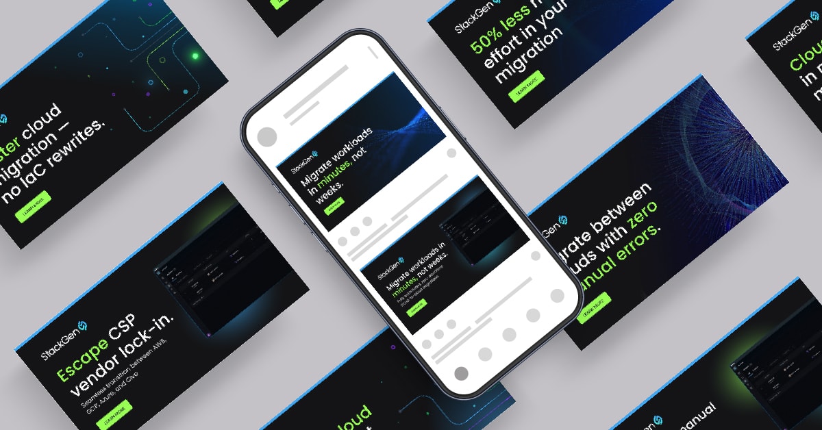 StackGen Social Post Graphics