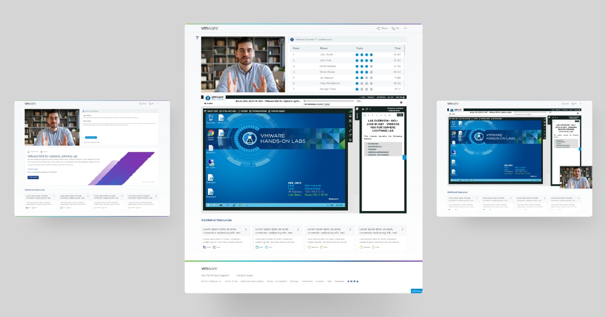 VMware Pathfinder Hands on Labs Live Streaming Activity